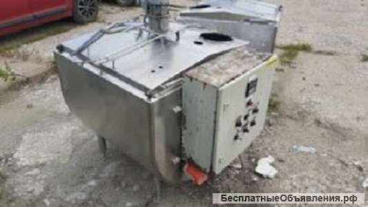 Ванны нержавеющие, объем — 0,3 куб.м., термос, с крышкой