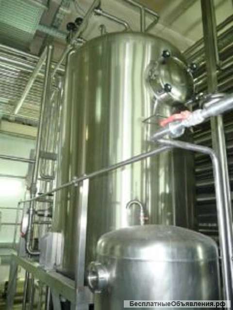 Стерилизатор трубчатого типа KF Engineering GMBH, пр-ть до 11 000 л/ч