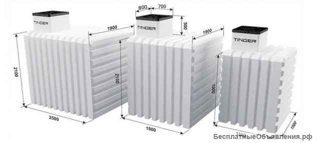 Пластиковый погреб Тингард