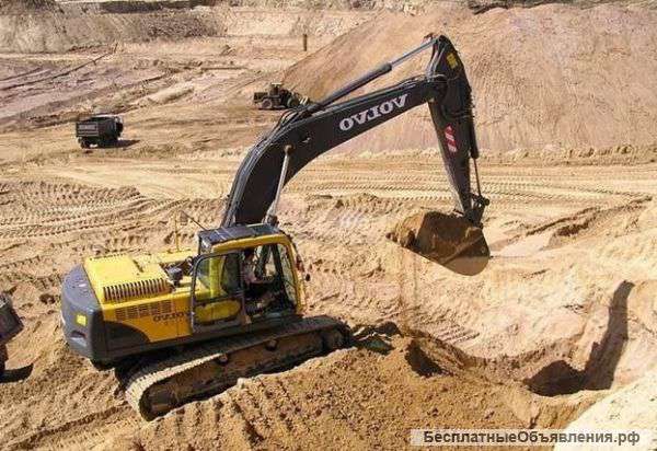 Песок + доставка от 5 м.куб