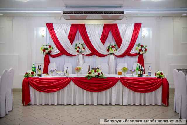 Свадебное оформление залов в Волковыске, Зельве, Мостах, Слониме, Свислочи, Берестовице Гродно