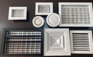 Вентиляционные решетки (RAR/RAG/RAD), диффузоры