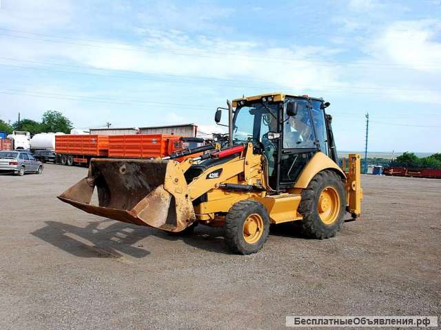 Экскаватор-погрузчик CAT 428, 2011 г. 7800 м/ч