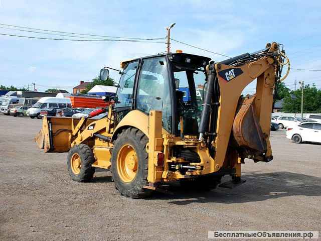 Экскаватор-погрузчик CAT 428, 2011 г. 7800 м/ч