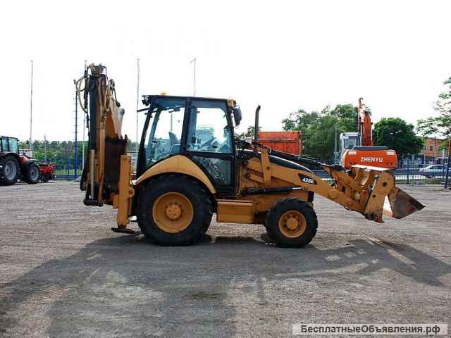 Экскаватор-погрузчик CAT 428, 2011 г. 7800 м/ч