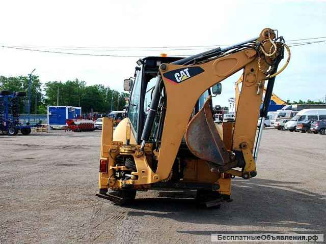 Экскаватор-погрузчик CAT 428, 2011 г. 7800 м/ч