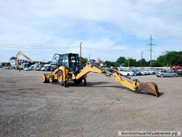 Экскаватор-погрузчик CAT 428, 2011 г. 7800 м/ч