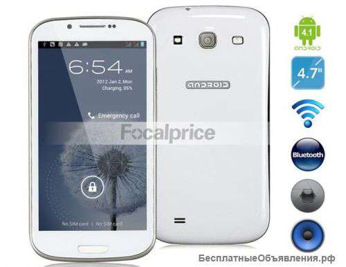 Шикарный 2-х ядерный 2-х симочный смартфон.