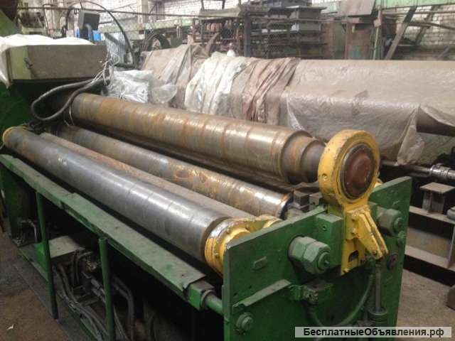 4х валковая листогибочная машина (вальцы) ИБ2416В