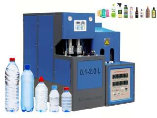 Полуавтомат Выдува ПЭТ бутылок, банок, тары 0,1 л - 2 литра