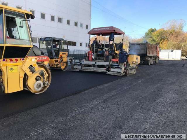 Асфальтирование дорог в Новосибирске