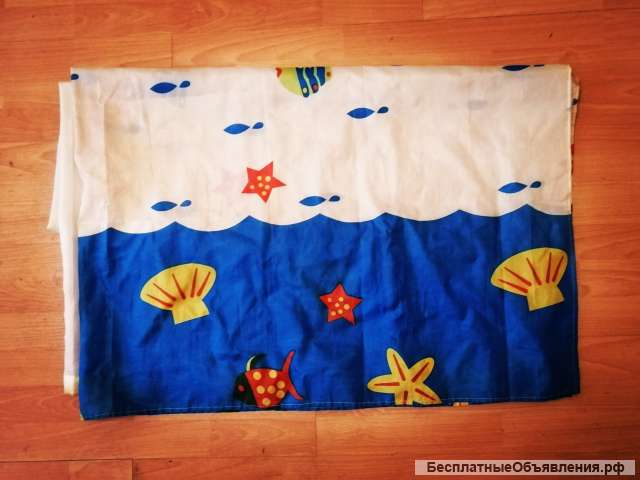 Красивую штору для ванной Б/У продаю