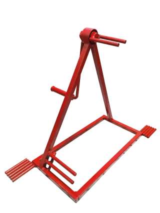 Установка для намотки пожарных рукавов в скатку и перекатки на новое ребро РНУ-02