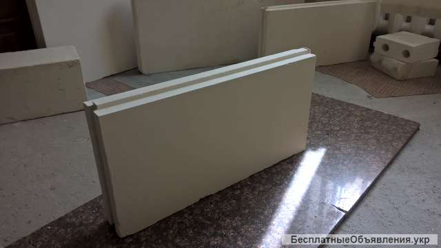 Пазогребневые гипсоплиты