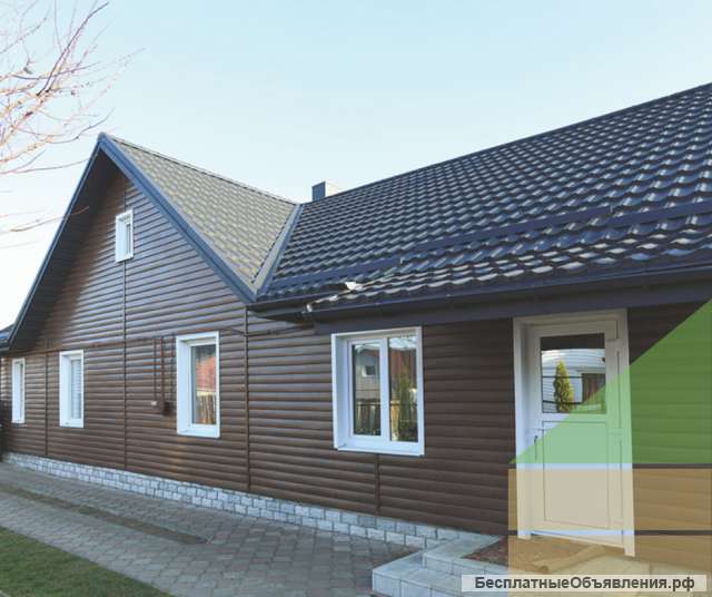 Сайдинг Блок Хаус под дерево Ю-Пласт