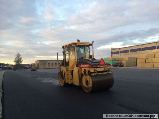 Асфальтирование укладка асфальтa и благоустройство территории