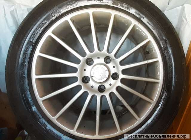 Колеса SSR Inspector c резиной Michelin Primacy 3 225/55 R17