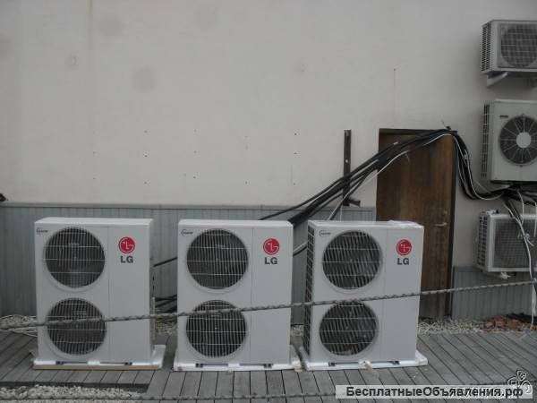 Монтаж вентиляции кондиционеров