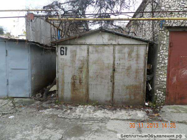 Металлический гараж/машиноместо