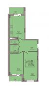Просторная квартира 70 м2 в экологичном районе