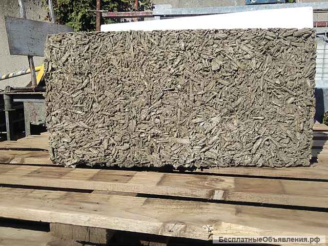 Арболитовый блок D500 600Х300Х200мм