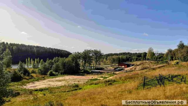 Шикарный земельный участок 54 сотки рядом с озером под Печорами