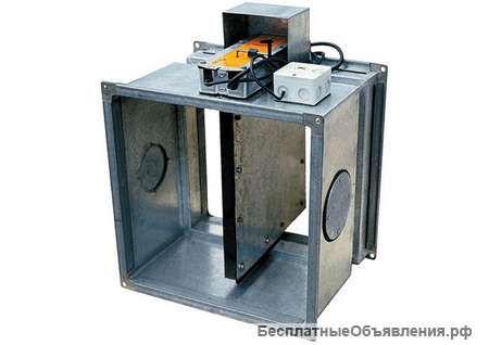 Клапана противопожарные с электроприводом, КЛОП-1, КЛОП-2