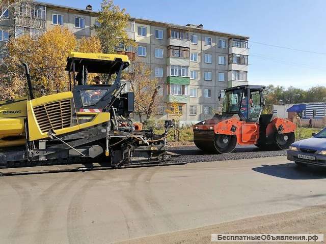 Асфальтирование в Новосибирске, Асфальтные работы