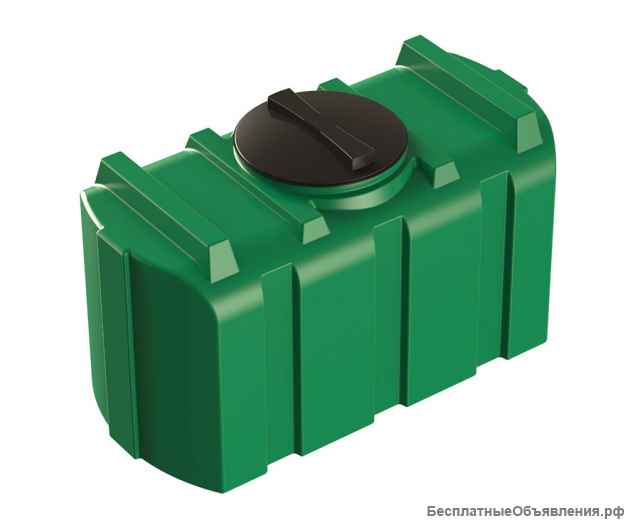 Емкость для воды пластиковая, бак для воды пластиковый 200 литров