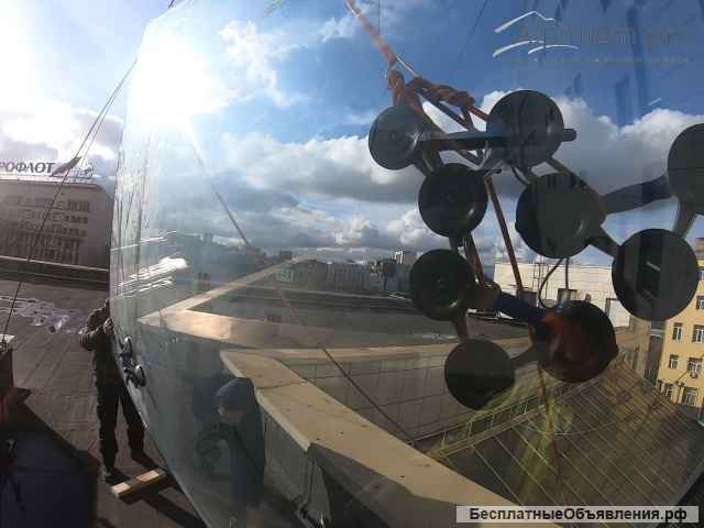 Монтаж остекления