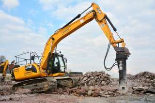 Аренда экскаватора с гидромолотом в москве