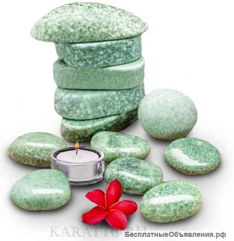 Камни Жадеит, Нефрит для стоунтерапии и массажа