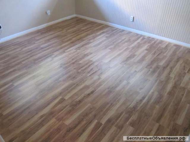 Укладка ламината, линолеума, стяжка
