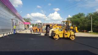 Асфальтирование, благоустройство территории, ремонт дорог