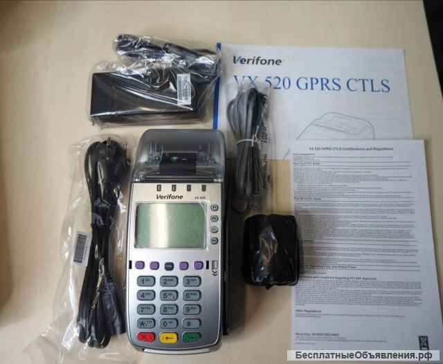 Стационарный POS-терминал Verifone (Верифон) VX 520 (Б/У)