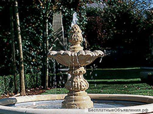 Фонтаны, вазоны, ротонды