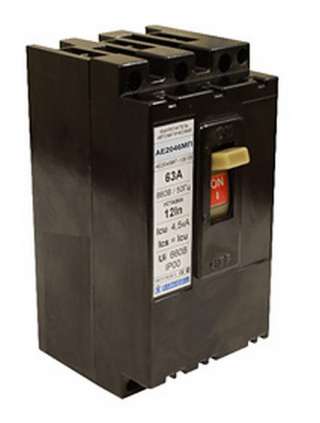 АЕ2046МП-100-00 У3, 25А, 12In, выключатель автоматический