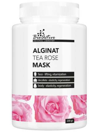 Альгинатная маска с розой, 200 г