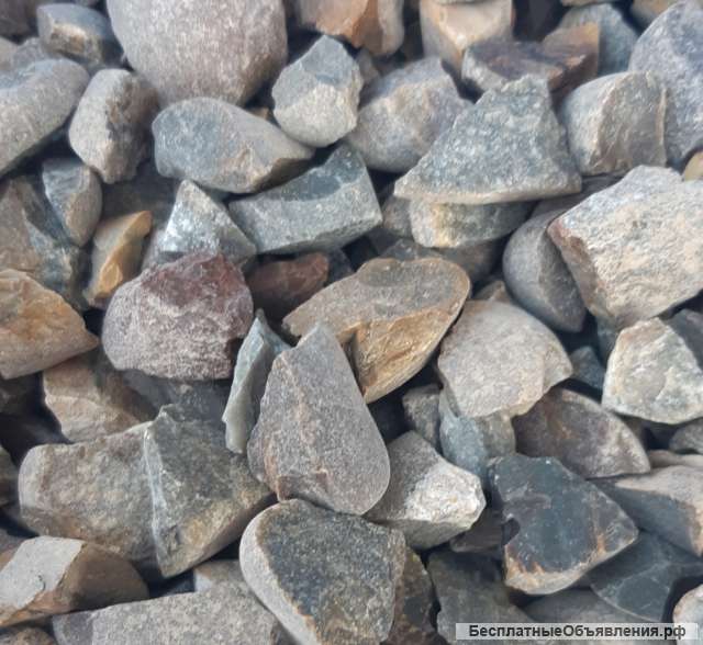 Щебень гравийный