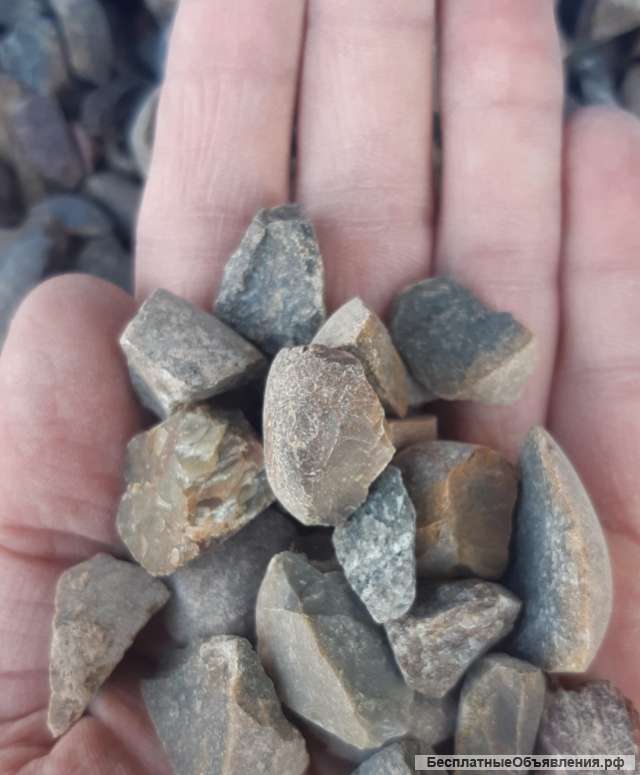 Щебень гравийный