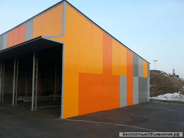 Быстровозводимые здания из металлоконструкций