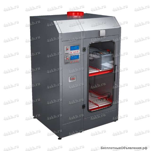 Двухъярусный шкаф для хранения и заряда АКБ