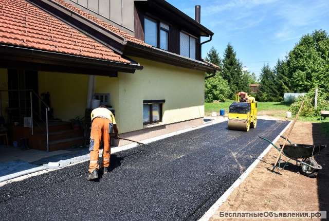 Асфальтирование (в том числе сложные участки)