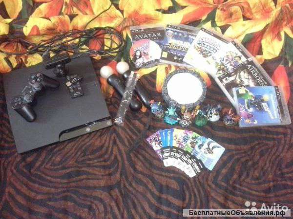 Sony Playstation 3 (PS3) + Move+ игры