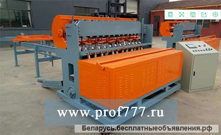 Станок сварки сеток для крепления угольной шахты