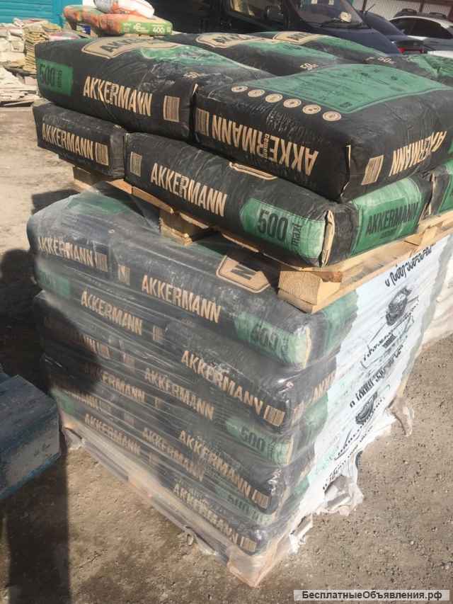 Цемент Аккерман М-500 50кг