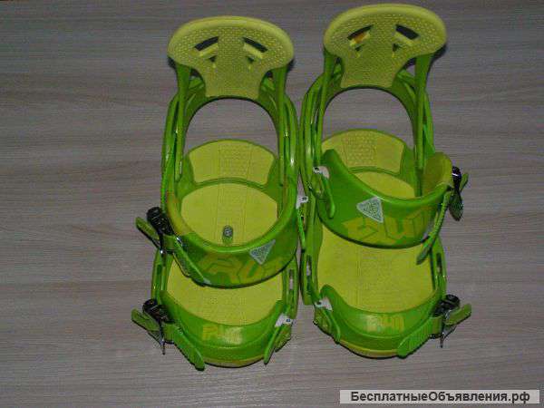 Крепления сноубордические BlackFire Fruit Lime S/M