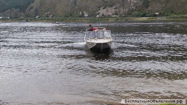 Лодка алюминиевая, катер, моторная лодка