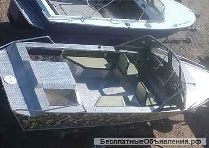 Лодка алюминиевая, катер, моторная лодка