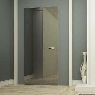 Зеркальная дверь в скрытой коробке Blanco - Silver Mirror